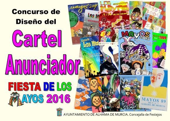 Concurso de diseño del cartel anunciador de la fiesta de los Mayos 2016, Foto 1