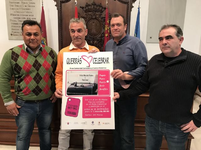 La campaña Querrás celebrar con Área Comercial Corredera y Casco Histórico el Día del Padre sorteará 6 entradas para la V Movida 80/90 - 1, Foto 1