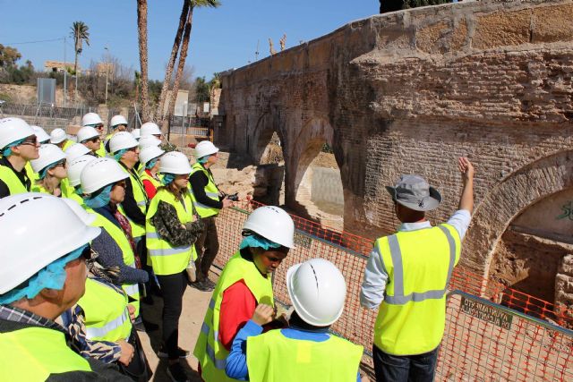 La expectación está creada con las excavaciones en el acueducto de la Noria de Alcantarilla. Este fin de semana 250 personas seguirán las seis nuevas visitas guiadas - 5, Foto 5