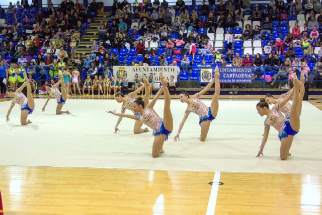 El Pabellón Municipal acoge la XXXIX Competición de Gimnasia Rítmica - 1, Foto 1