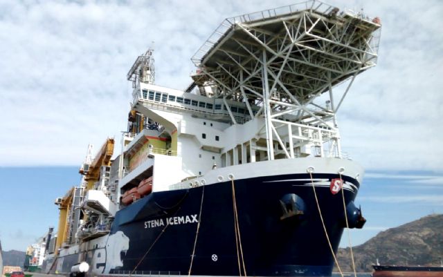 Hamilton y Cia. consigna la plataforma Stena Icemax en el Puerto de Cartagena - 1, Foto 1