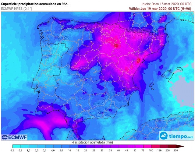 La formación de una DANA provocará algunas lluvias en la Región de Murcia durante los próximos días - 3, Foto 3