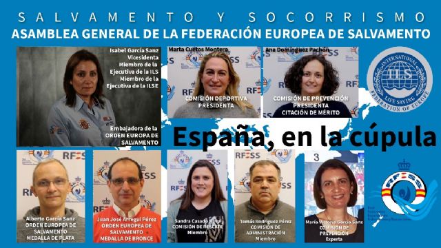 España consolida su posición en la Federación Europa de Salvamento con una fuerte presencia en la cúpula y un general reconocimiento - 2, Foto 2