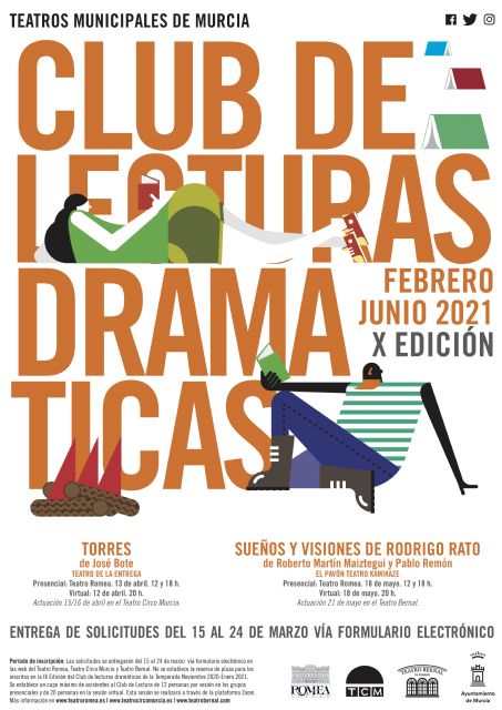 Los teatros municipales de Murcia organizan la décima edición de su Club de Lecturas Dramáticas con los textos ´Torres´ y ´Sueños y visiones de Rodrigo Rato´ - 1, Foto 1