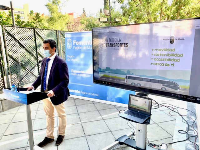 El mapa de movilidad cotidiana define 10 concesiones que ampliarn la cobertura del transporte pblico en la Regin de Murcia, Foto 1