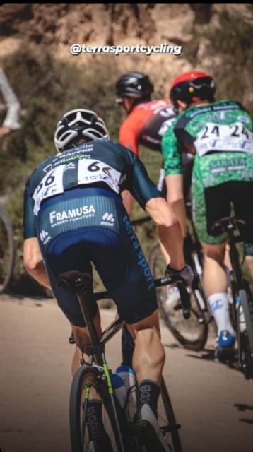 Primer pódium de la temporada para Jun Carlos Gandía García, del Terra Sport Cycling Team, Foto 5