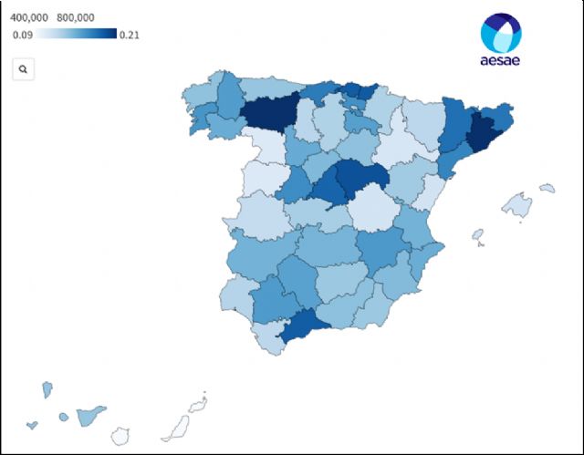 Diferencia de precio entre gasolineras por provincias - 2, Foto 2