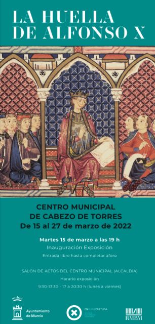 La exposición itinerante 'La huella de Alfonso X' se traslada al Centro Municipal de Cabezo de Torres - 1, Foto 1