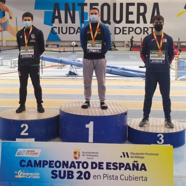 Jaime Mendoza del UCAM Cartagena Campeón de España Sub20 en 60 ml - 1, Foto 1