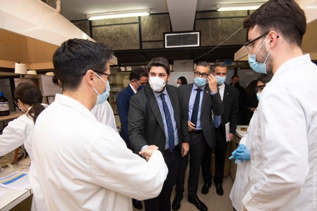 López Miras inaugura dos espacios de colaboración universidad-empresa - 1, Foto 1