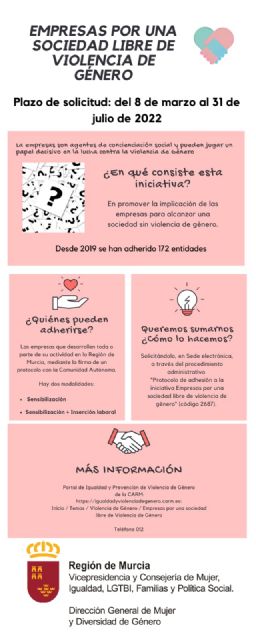 Abierto el plazo de adhesión a la Iniciativa 'Empresas por una sociedad libre de violencia de género' - 1, Foto 1