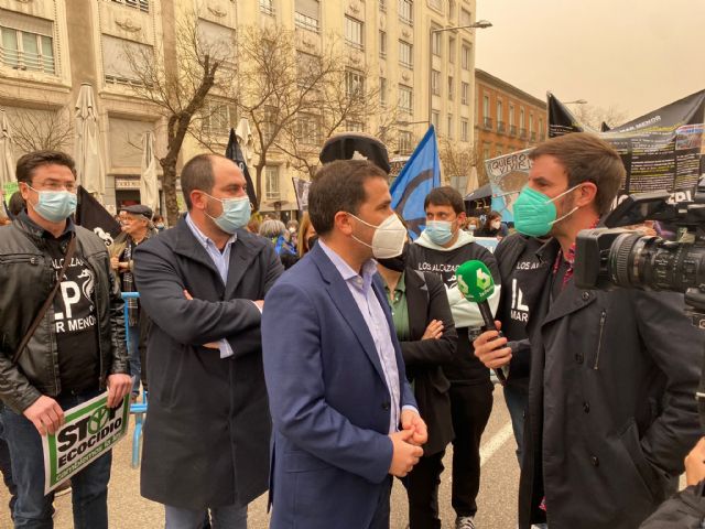 Soto: Por primera vez en la historia, un Gobierno de España, el del PSOE, pone en marcha actuaciones prioritarias para recuperar el Mar Menor, con 500 millones de euros - 1, Foto 1