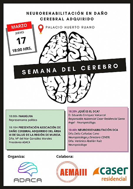 Nace ADAC, Asociación Daño Cerebral Adquirido del Área III de Salud de la Región de Murcia - 2, Foto 2