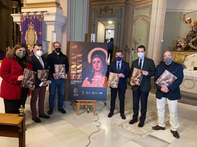 Lorquí vuelve a sus tradiciones con un cartel pasionario con el rostro de María Magdalena - 1, Foto 1
