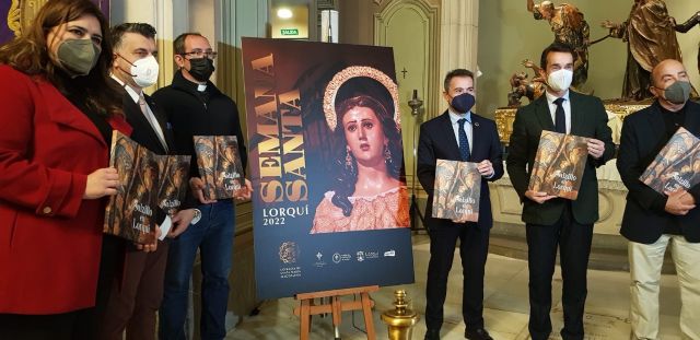 Lorquí vuelve a sus tradiciones con un cartel pasionario con el rostro de María Magdalena - 2, Foto 2