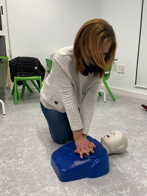 Taller de primeros auxilios en el espacio joven de Torre Pacheco - 1, Foto 1