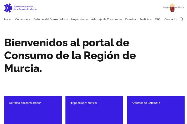 Una nueva web de Consumo ofrece enlaces a los procedimientos electrónicos y facilita información actualizada a los consumidores - 1, Foto 1