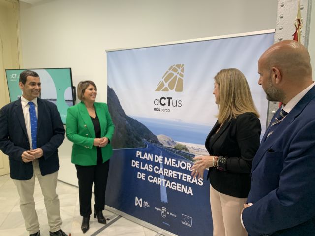La Comunidad presenta el programa de mejora de las carreteras regionales de Cartagena que prevé una inversión de 40 millones - 2, Foto 2