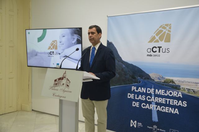 La Comunidad presenta el programa de mejora de las carreteras regionales de Cartagena que prevé una inversión de 40 millones - 3, Foto 3