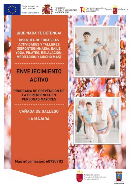 Programa de prevención de la dependencia en personas mayores residentes en zonas rurales de Mazarrón, Foto 1