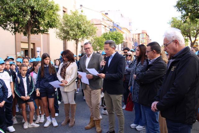 El alcalde de Lorca inaugura la décima edición de la Semana Saludable del colegio San Francisco de Asís - 2, Foto 2