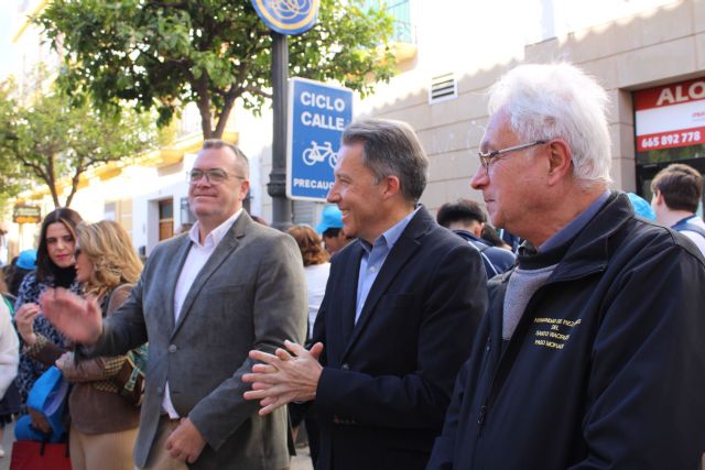 El alcalde de Lorca inaugura la décima edición de la Semana Saludable del colegio San Francisco de Asís - 4, Foto 4