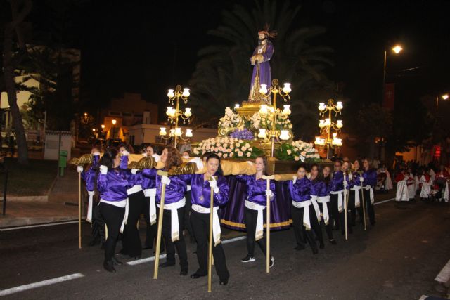 Duelo y penitencia en la procesión del Santo Entierro de San Pedro del Pinatar - 2, Foto 2