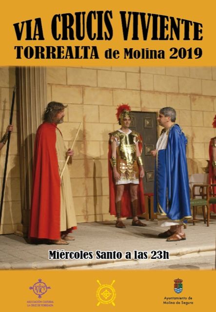 El Vía Crucis Viviente de La Torrealta de Molina se representa el Miércoles Santo 17 de abril - 1, Foto 1
