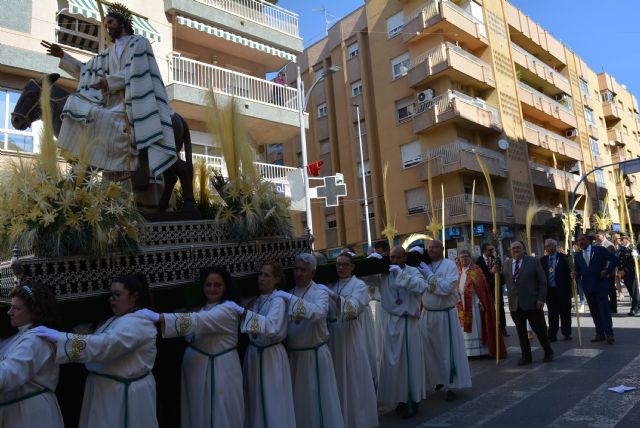 La procesión de las Palmas recorre las calles de Águilas - 2019 - 1, Foto 1