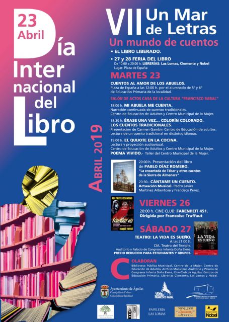 El mundo de los cuentos, protagonistas de la VII edición de Un mar de Letras - 1, Foto 1