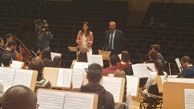 La Orquesta de Jóvenes de la Región interpreta a Beethoven bajo la batuta de Manuel Hernández-Silva - 1, Foto 1