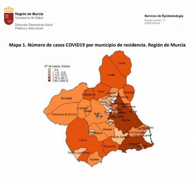 Los municipios de la comarca del Bajo Guadalentín sostienen las cifras de contagios por coronavirus, Foto 1