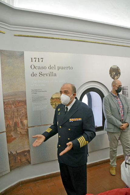 La delegación de la Real Liga Naval Española, visitaron el museo marítimo de la Torre del Oro de Sevilla - 1, Foto 1