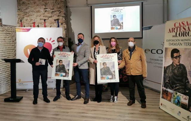 La Casa del Artesano acoge la exposición monográfica 'Vida y obra artística de Damián Teruel', en reconocimiento al trabajo de este polifacético artista lorquino - 1, Foto 1