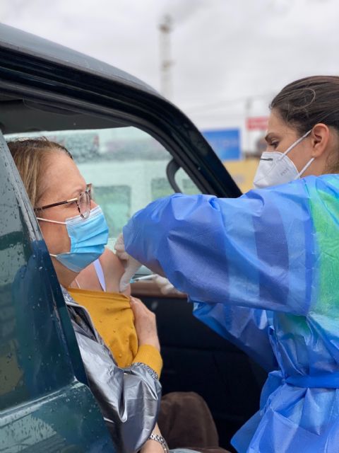 Primera jornada de vacunación masiva en Torre Pacheco - 3, Foto 3