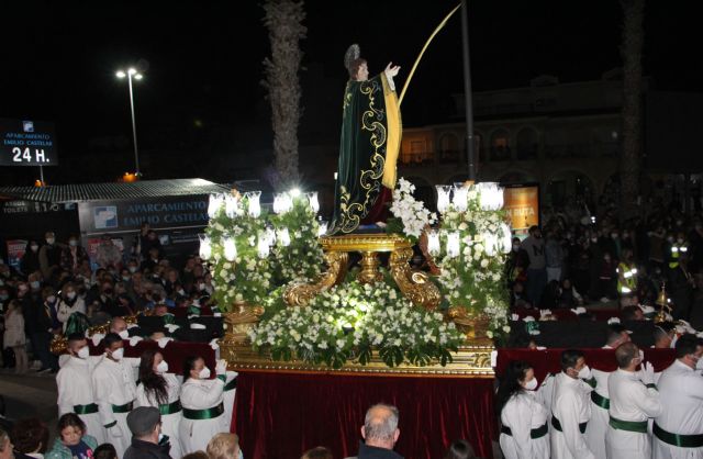Emoción y silencio en la noche cofrade del Jueves Santo pinatarense - 3, Foto 3