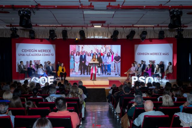 Maravillas Fernández presenta la candidatura del PSOE de Cehegín a las elecciones municipales - 2, Foto 2