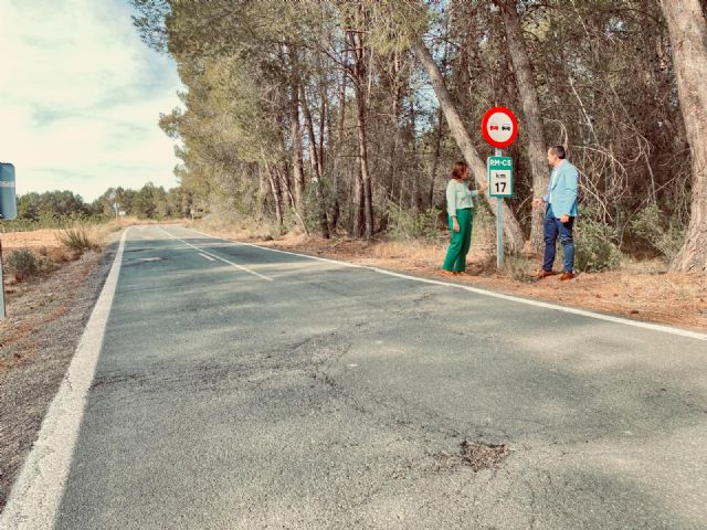 Mejora de un tramo de ocho kilómetros en la carretera que conecta Pliego con Lorca - 1, Foto 1