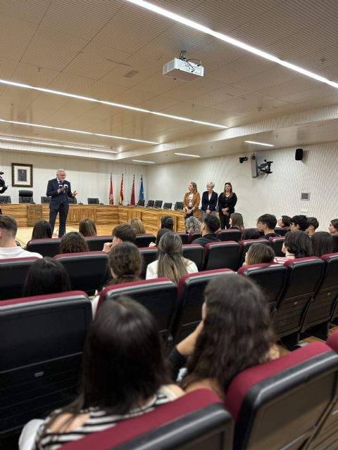 Estudiantes Erasmus+ visitan el Ayuntamiento de Torre Pacheco - 1, Foto 1