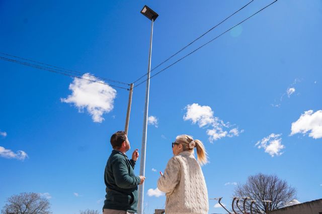 La Concejalía de Vertebración del Territorio y Lucha contra la Despoblación mejora el alumbrado público en la pedanía de Avilés - 2, Foto 2