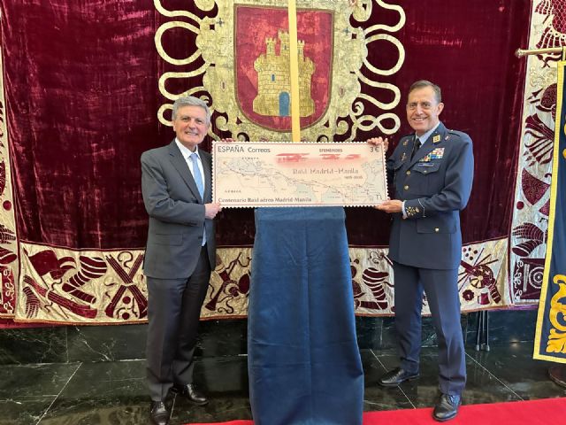 Correos presenta un sello que conmemora el Centenario del Raid a�reo Madrid-Manila 1926-2026, Foto 3