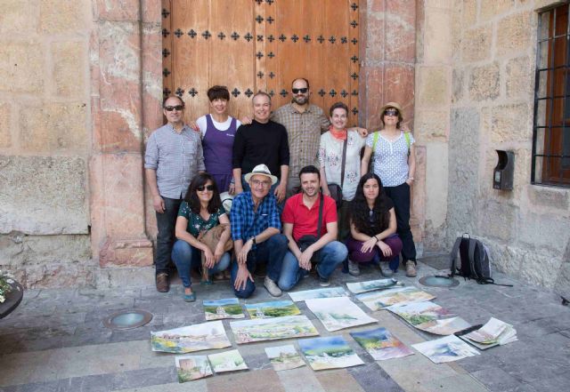 Acuarelistas de la Región de Murcia pintan Caravaca con motivo del Año Jubilar 2017 - 1, Foto 1