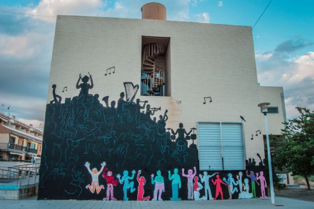 La Concejalía de Juventud clausura con el artista Sam3 la primera edición del taller 'Street Art' - 1, Foto 1