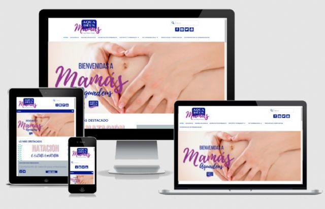 Aquadeus lanza una web para las futuras mams, Foto 1