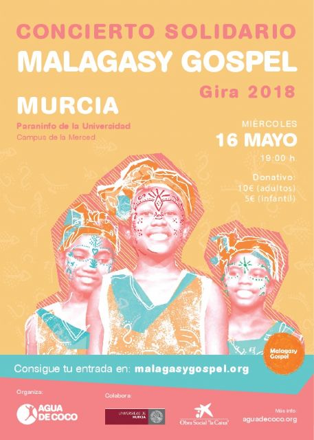 Voces de niñas de Madagascar sonarán en la Universidad de Murcia para ayudar en un proyecto solidario - 1, Foto 1