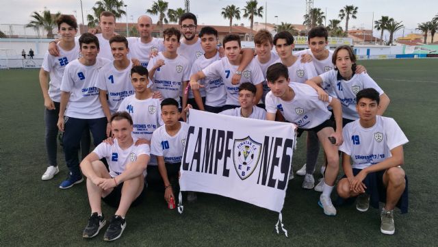 La EFB Pinatar consigue los ascensos a liga autonómica alevín y cadete, y a liga nacional juvenil - 3, Foto 3
