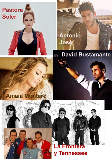 Se abre el plazo para elegir el artista o grupo musical principal para las Fiestas Patronales - 1, Foto 1