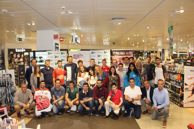 II charlas el deporte en la Región de Murcia con Pito y Fernando de ElPozo Murcia FS - 1, Foto 1