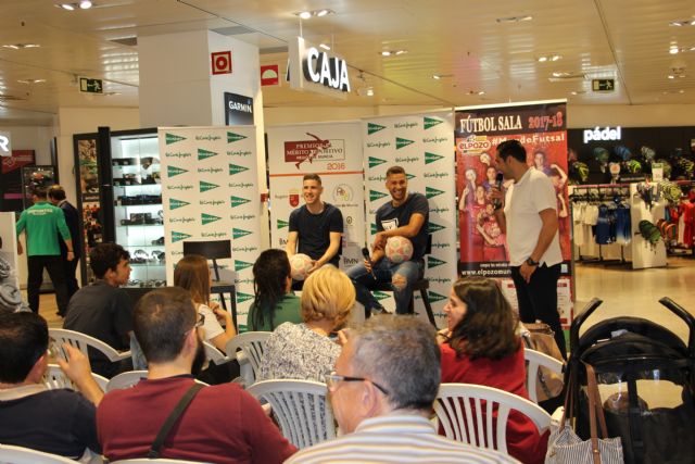 II charlas el deporte en la Región de Murcia con Pito y Fernando de ElPozo Murcia FS - 3, Foto 3