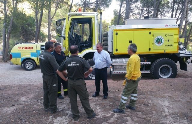 Se aprueba el convenio de colaboración con la Comunidad Autónoma para la prestación del servicio y extinción de incendios forestales del Plan Infomur´2018, Foto 2